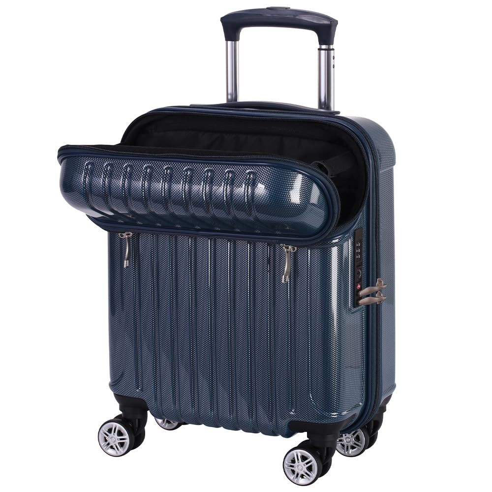 アクタス スーツケース ジッパー トップオープン トップス 機内持ち込み可 24L