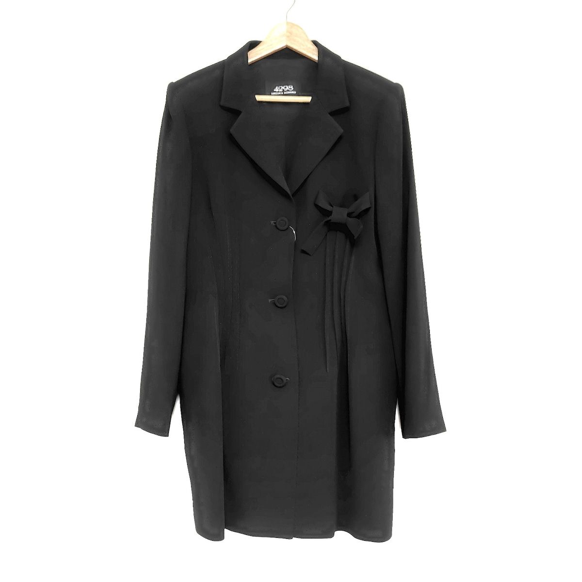SHIZUKA KOMURO(シズカコムロ) ダウンコート サイズ42 L レディース - ダークネイビー 長袖/ジップアップ/冬 シズカコムロ SHIZUKA KOMURO ダウンコート サイズ42 L - ダーク