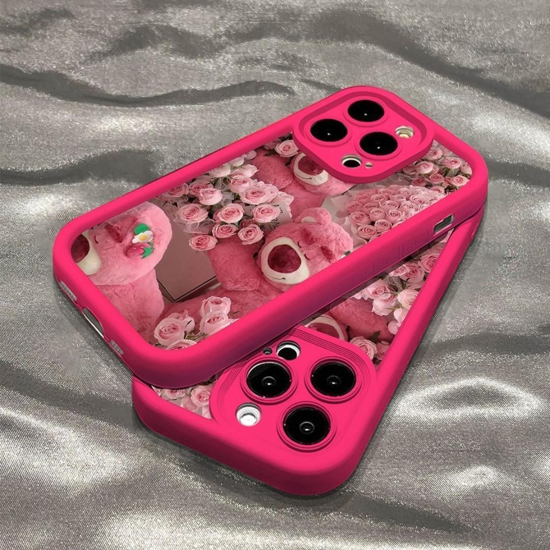iPhoneケース　耐衝撃　防水 防汗 防埃 防指紋　シリコン　ピンク　保護力◎ thumbnail 6