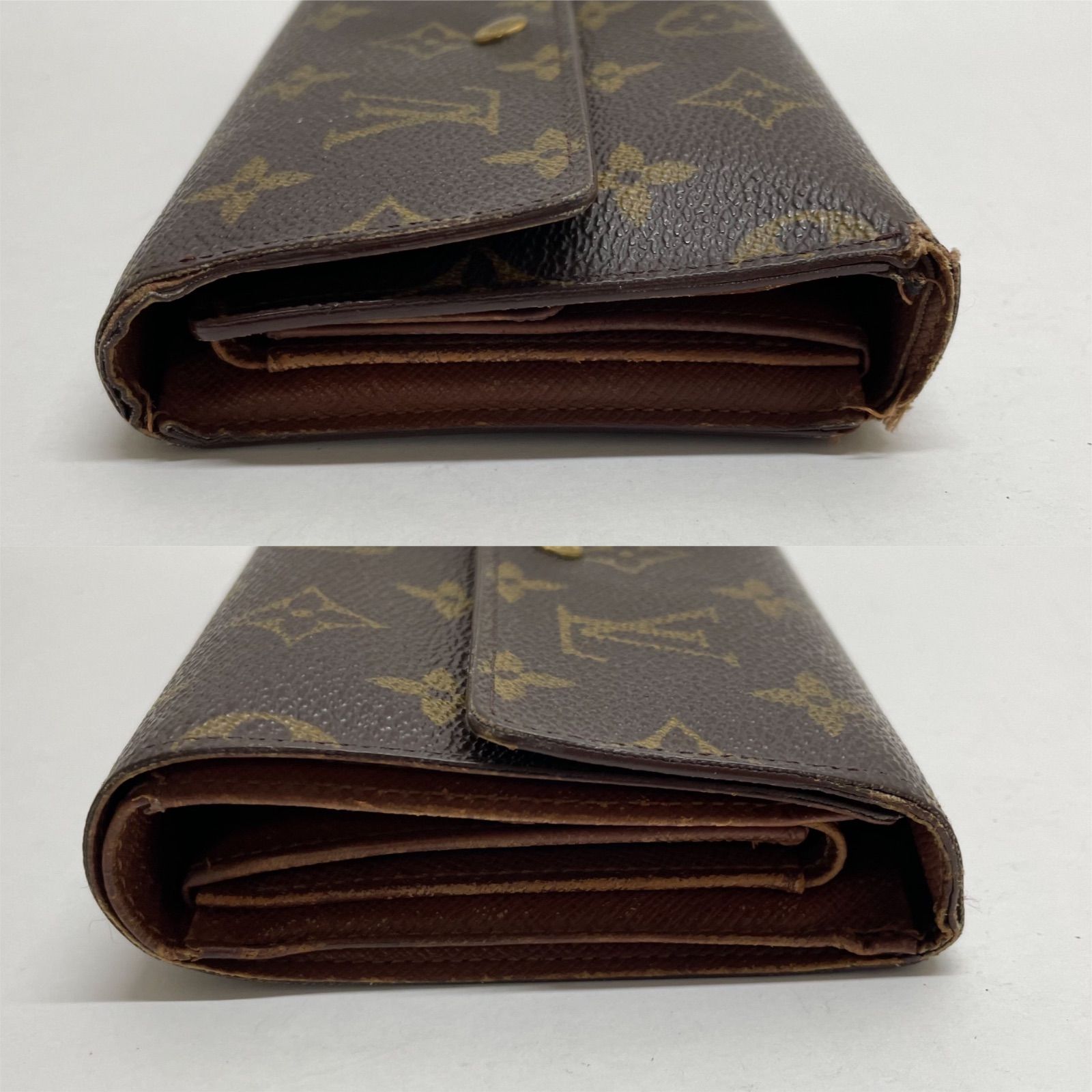 LOUIS VUITTON ルイヴィトン 三つ折り財布 ポルト トレゾール