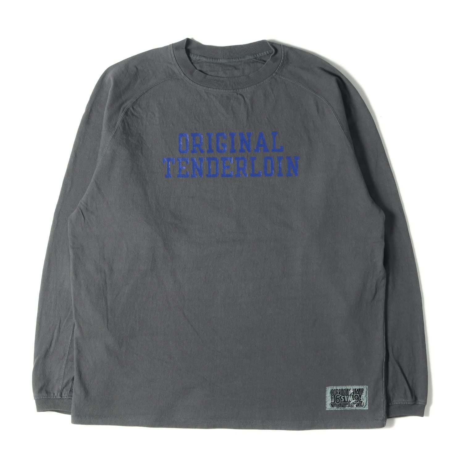 XL テンダーロイン 20AW ロゴプリント フリーダムスリーブ 長袖 Tシャツ XL テンダーロイン 20AW ロゴプリント フリーダムスリーブ 長袖