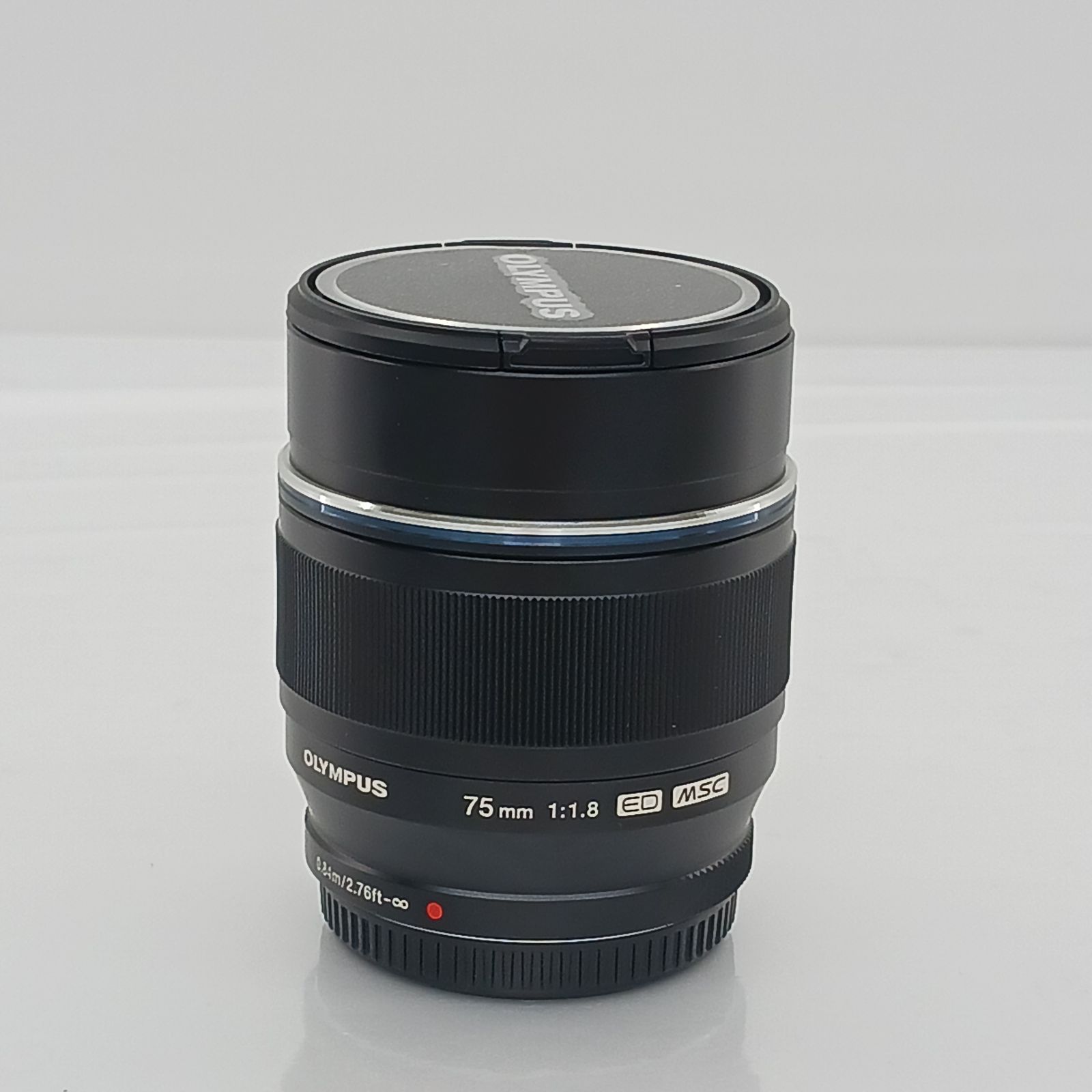 Gケース内展示商品 オリンパス OLYMPUS カメラレンズ ED 75mm F1.8 M.ZUIKO DIGITAL マイクロフォーサーズ | 単焦点レンズ ブラック M.ZUIKO DIGITAL ED 75mm F1.8