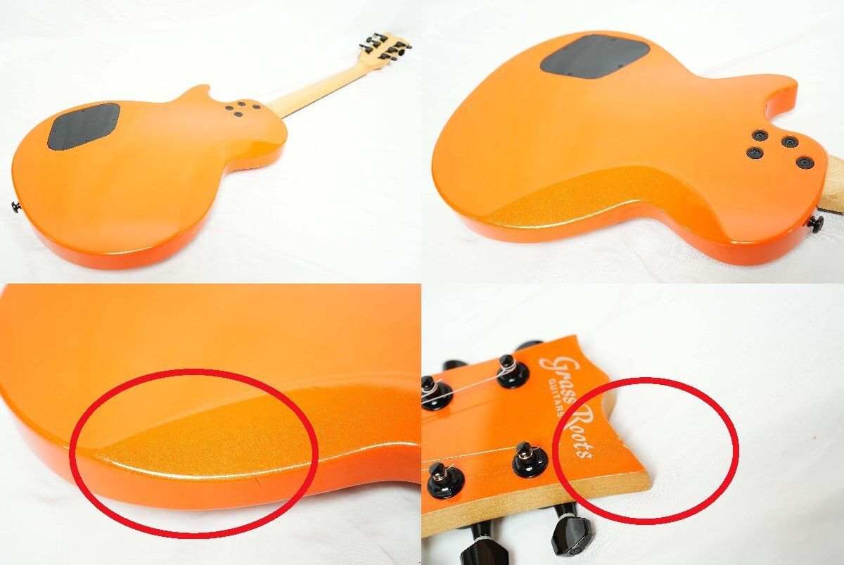 ☆Grass Roots by ESP☆G-MA Orange 限定カラー SSHピックアップ
