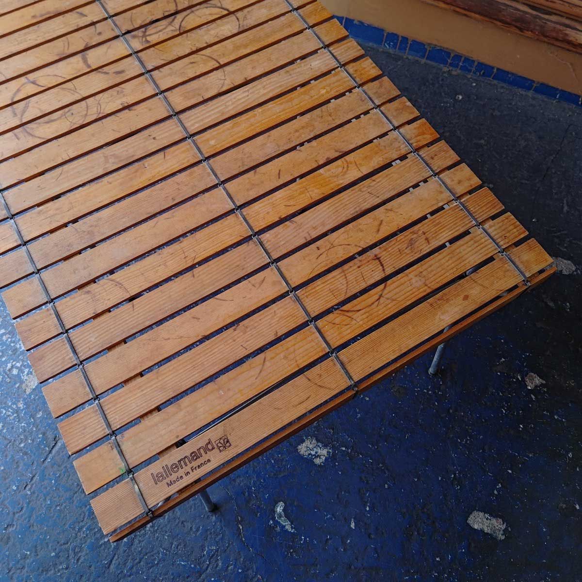 ラレマンド ウッドロールトップテーブル