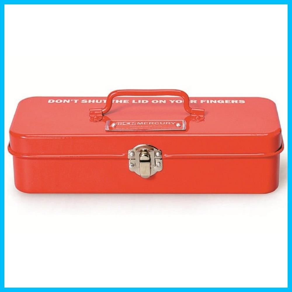 レッド RED 筆箱 工具箱 ミニツールボックス マーキュリー MERCURY