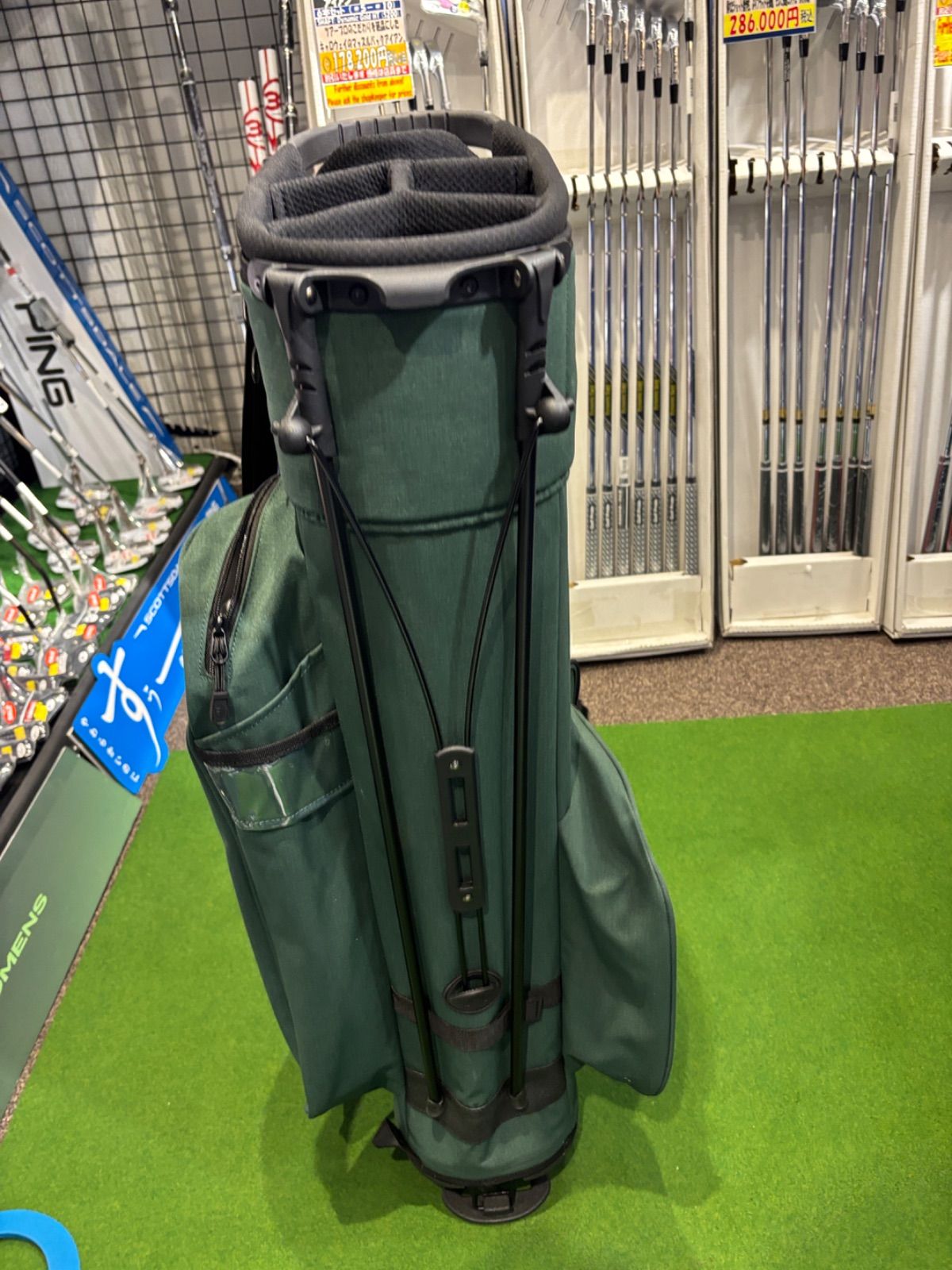 Cb【訳あり品】JONES ジョーンズ キャディバッグ Trouper 3.0 スタンド