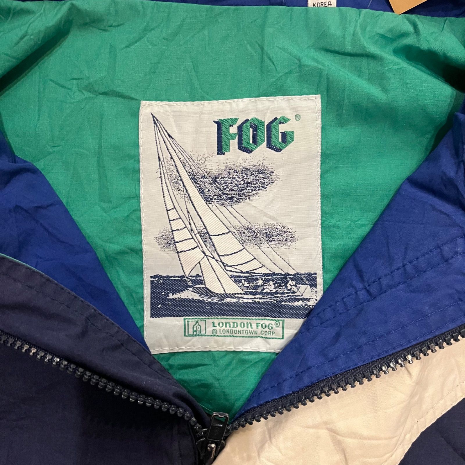 LONDON FOG ☆アウター ☆ジャケット ☆短丈 ☆ブルゾン ☆紺 