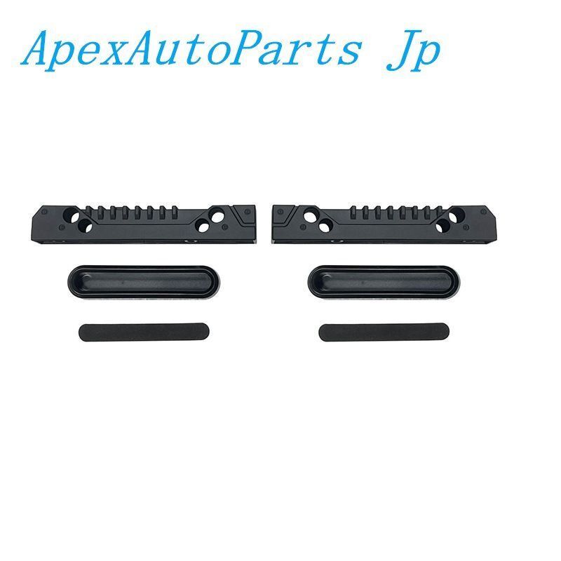 2019- 式 ジムニー 用 探索者 ヘッドレスト支架 内装改装パーツ 無加工取付 磨砂ブラック ABS製