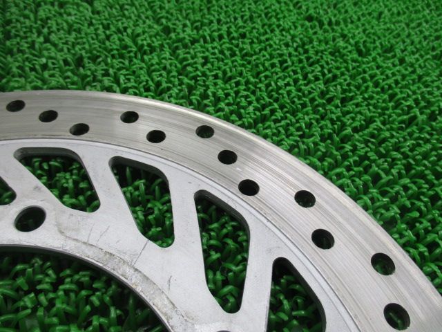 Vツインマグナ250 フロントブレーキディスク ホンダ 純正 バイク 部品 MC29 曲がり無し そのまま使える M 車検 Genuine 12 BRIGHTFACE_UK