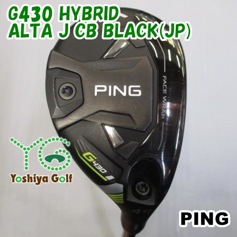 ダンボール，送料 ユーティリティ ピン G430 HYBRID/ALTA J CB BLACK(JP)/SR/22[103940]