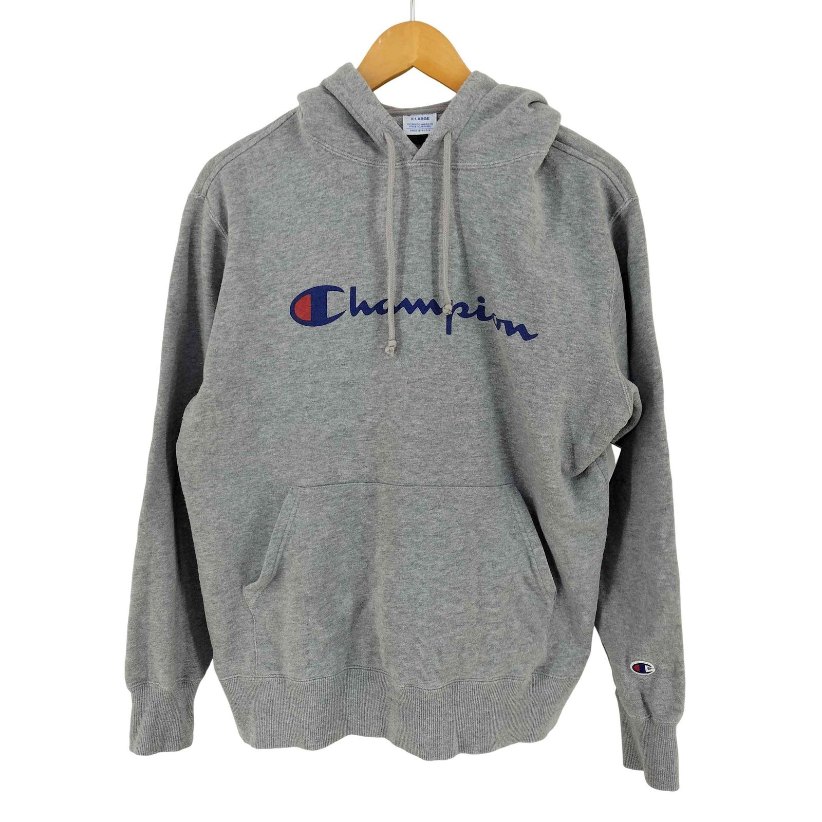 チャンピオン Champion P/O HOODED SWEATSHIRT パーカー スクリプトロゴ 裏毛 メンズ JPN：XL 