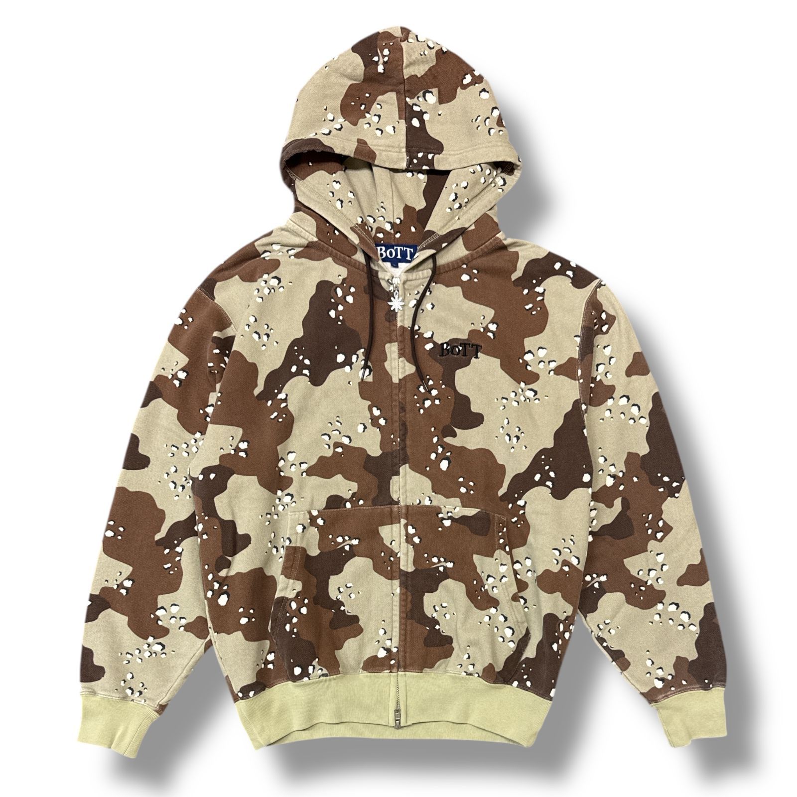 BoTT Desert Camo Zip Hoodie ジップ パーカー BoTT / DESERT CAMO ZIP HOODIE / COBALT | Sophomore