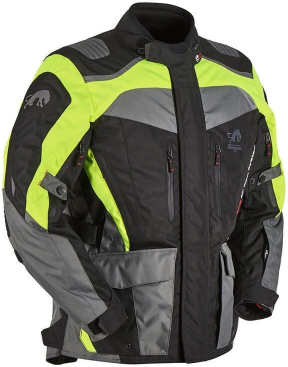 Furygan Apalaches Fluorescent Yellow Black Riding Jacket L | 6281-1
