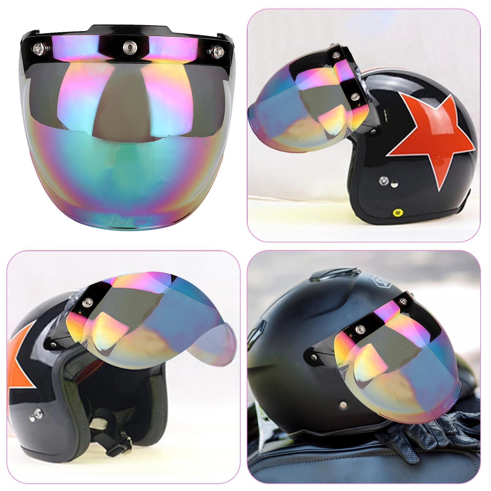 特価商品】シールド バブルシールド ジェットヘルメット シールド