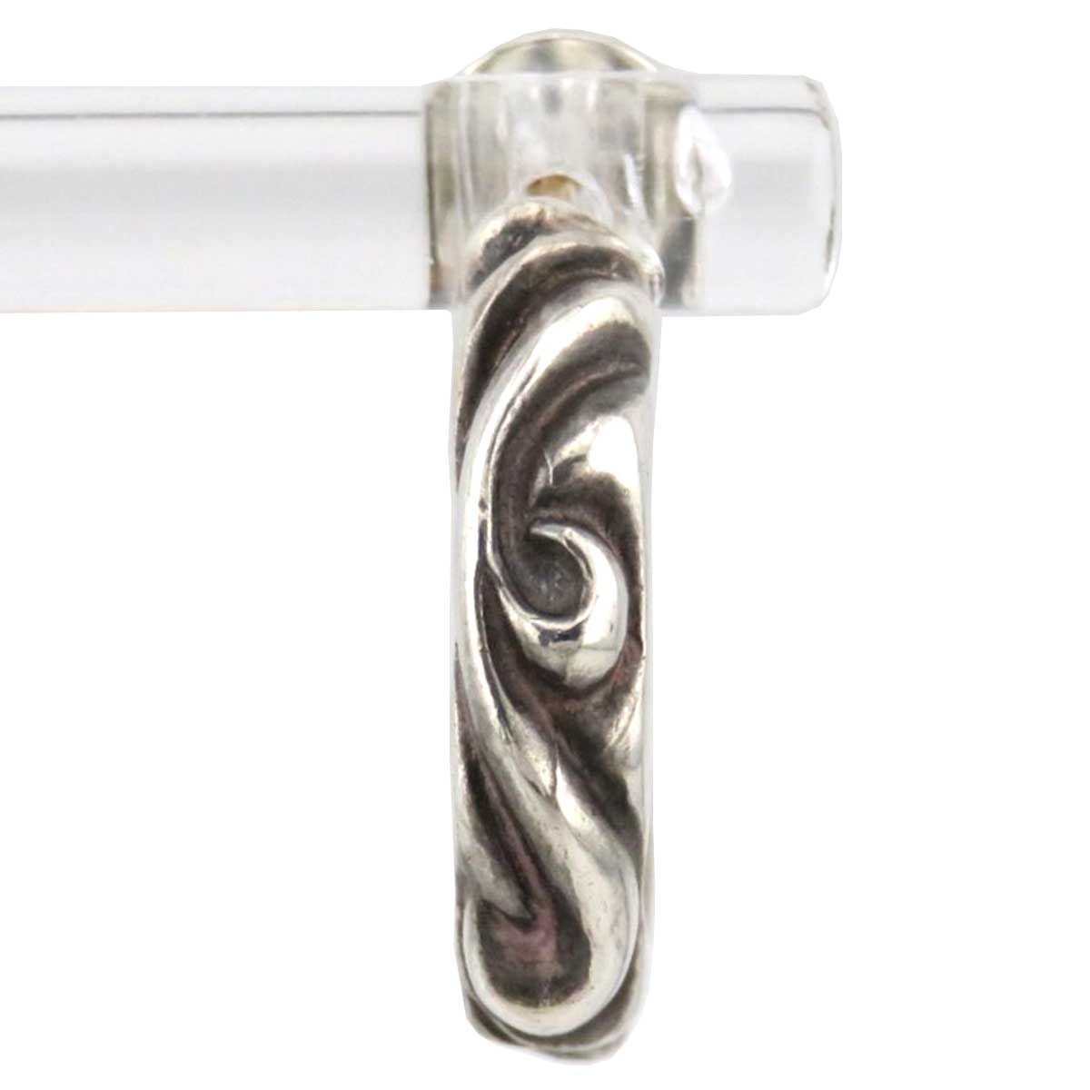 クロムハーツ スクロールフープピアス (片耳用) CHROME HEARTS