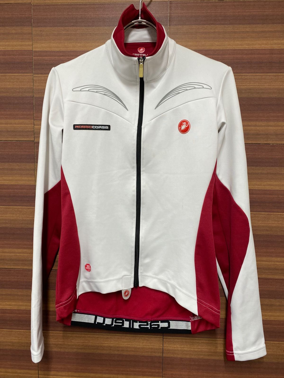 HV805 カステリ CASTELLI ロッソコルサ ROSSO CORSA 長袖 サイクル ...