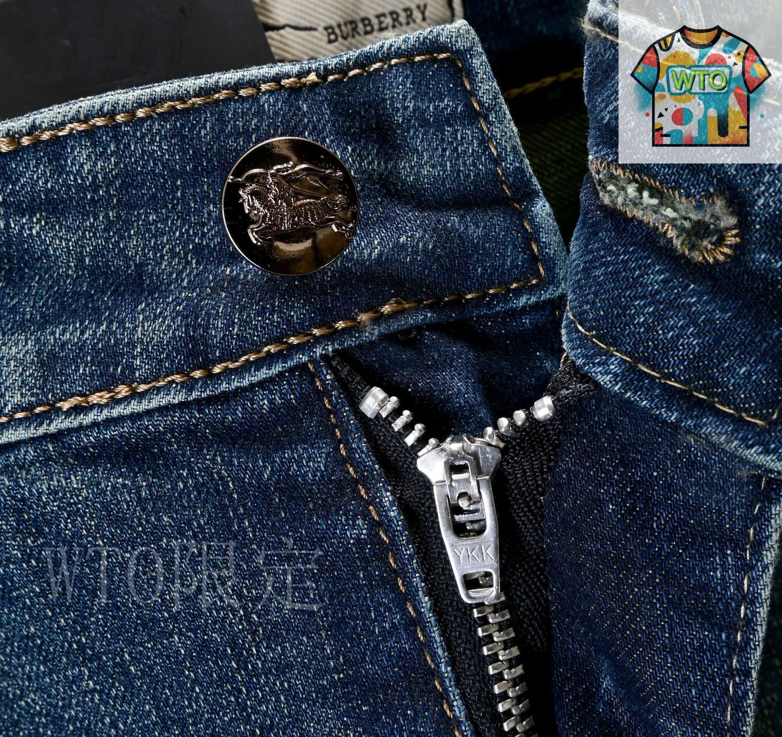 今日特価】Burberry Vintage Blue フィットデニム-3 - メルカリ