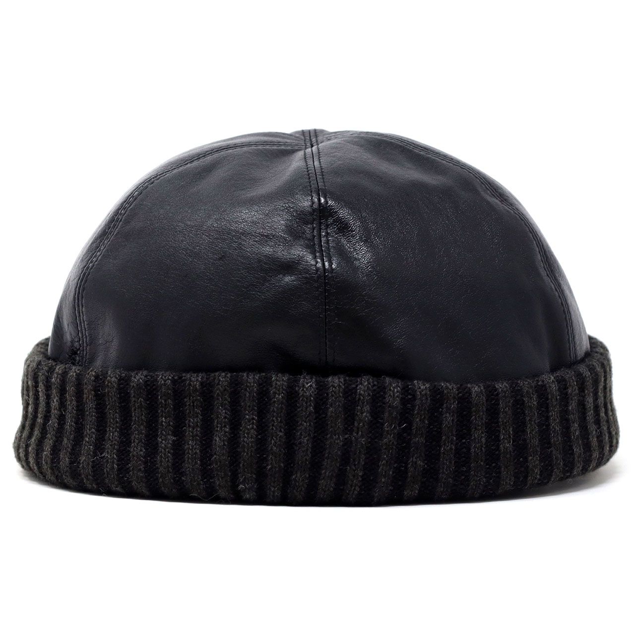 STETSON (ステットソン)本革 帽子 メンズ レザーキャップ ロール