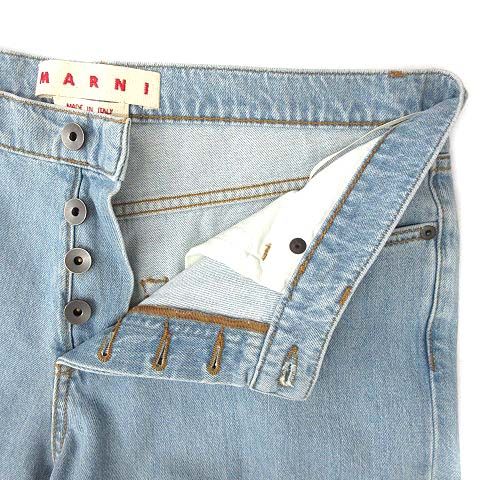マルニ MARNI ロールアップ デニム パンツ ジーンズ 2020SS ライト  