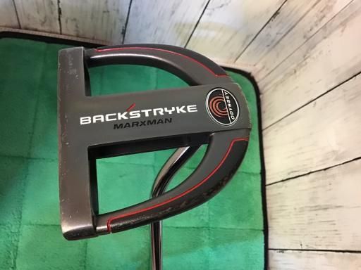 オデッセイ BACK STRYKE MARXMAN 33インチ レフティ パター PT スチール フレックスその他 メンズ 男性用 左利き レフティ 左用 Dランク ゴルフクラブ