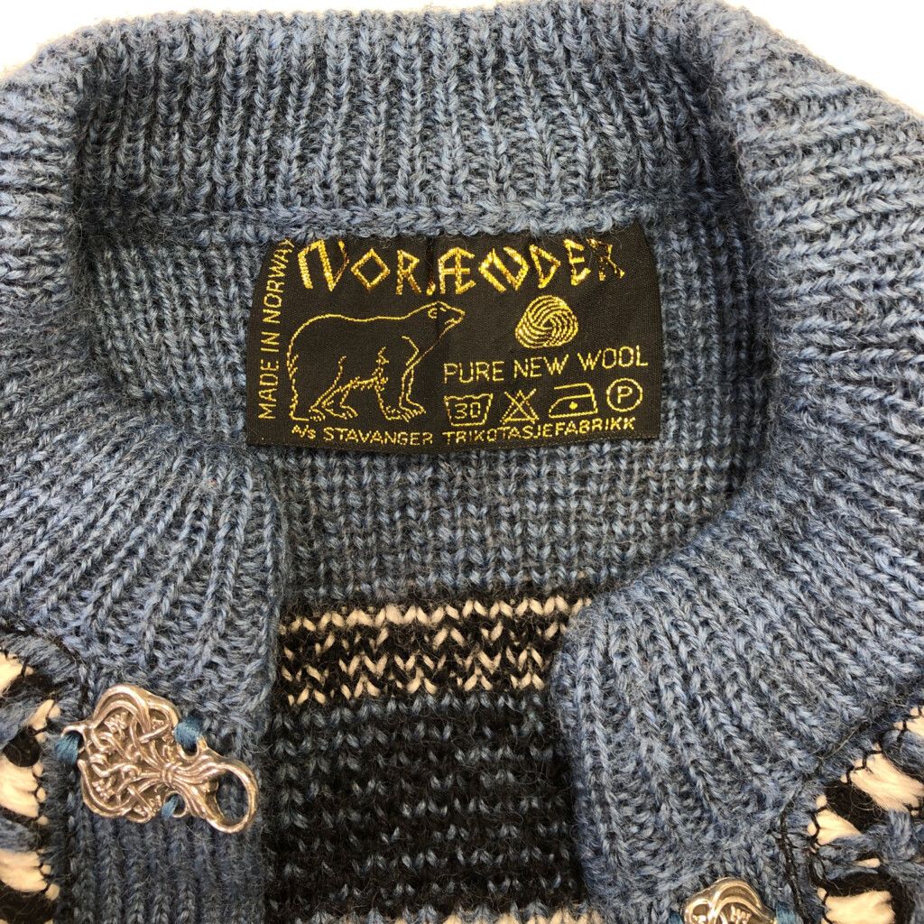 NORLENDER ノルウェーセーター ネイビー/アイボリー ファッション NORLENDER ノルウェーセーター ネイビー/アイボリー ファッション