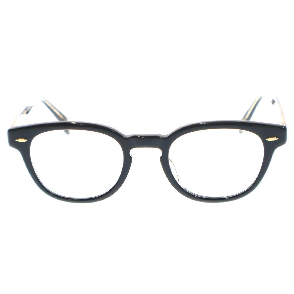 EYEVAN アイヴァン Webb 49 ウェリントン 眼鏡 アイウェア ブラック 度入り