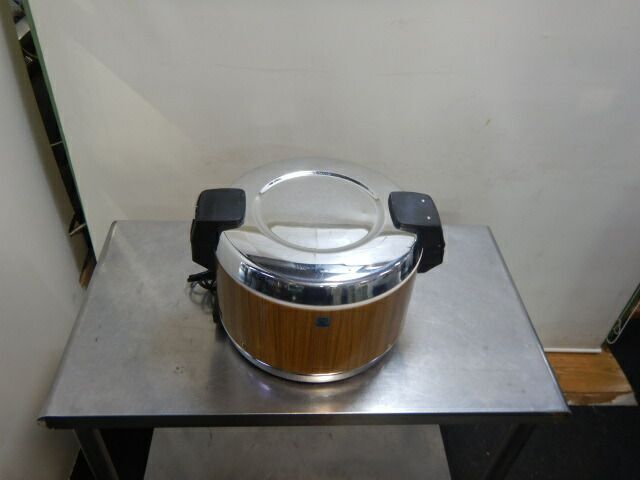 2010年製 タイガー 電子 保温 ジャー 木目 JHA-4000 100V 2升 4L