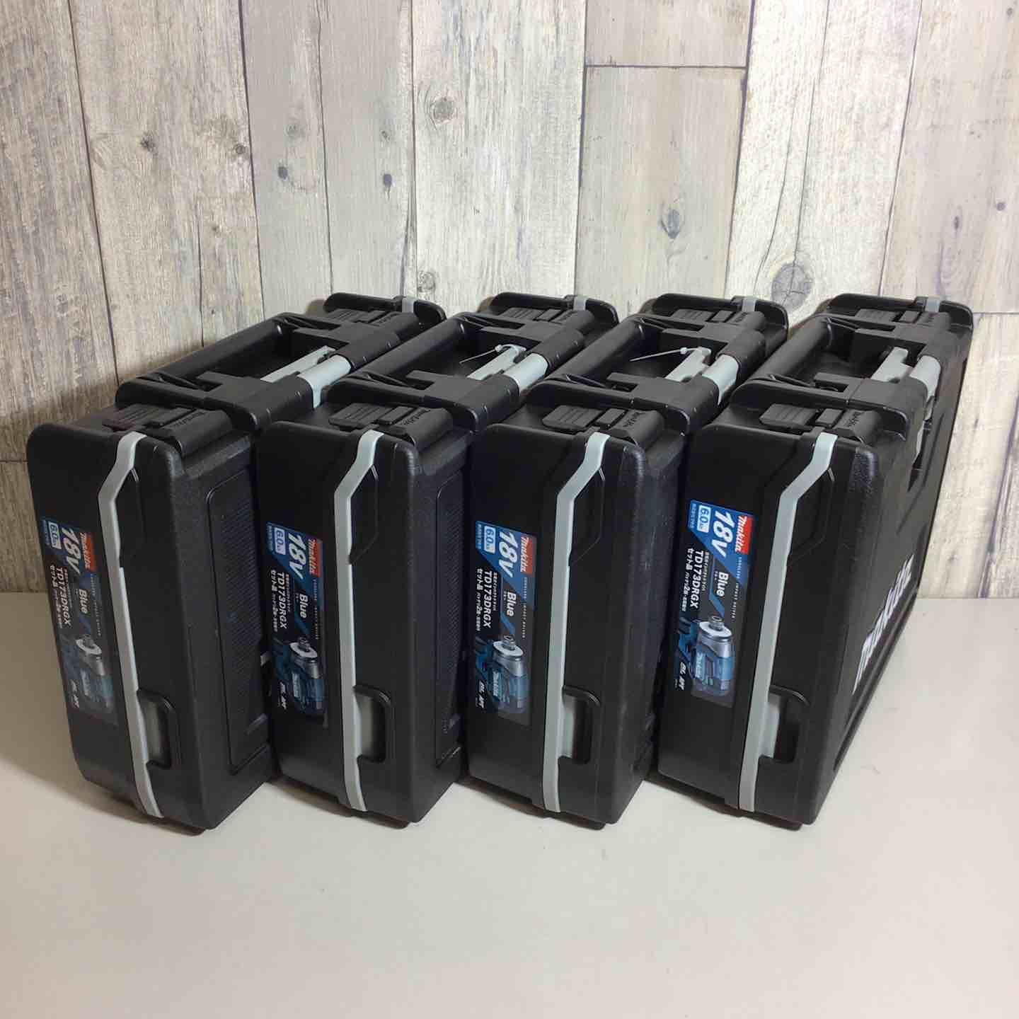 マキタ makita コードレス インパクトドライバー TD173DRGX TD173DRGXB TD173DRGXO 4台セット 青 ブルー インパクト 戸田店