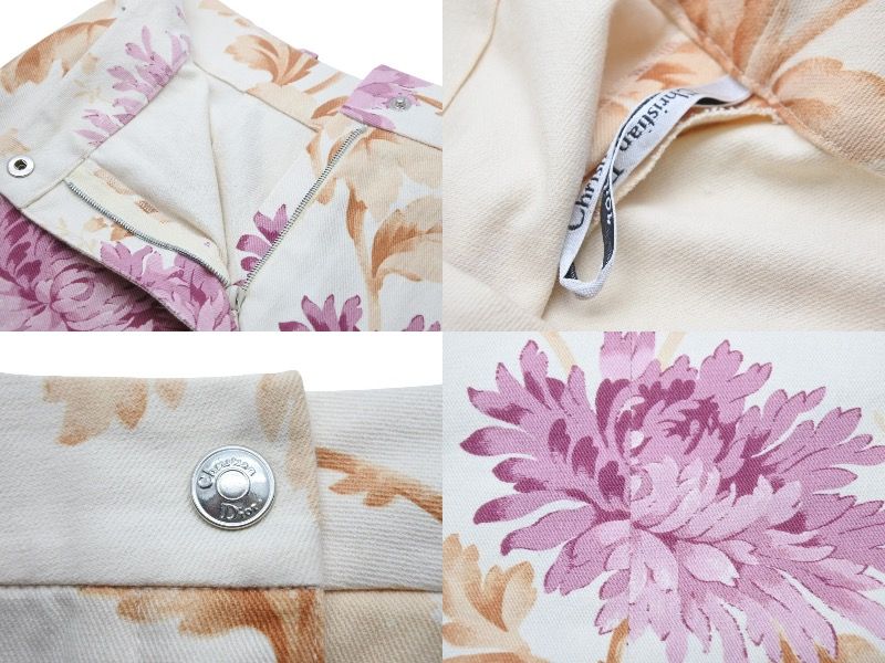 Christian Dior クリスチャンディオール スカート コットン  