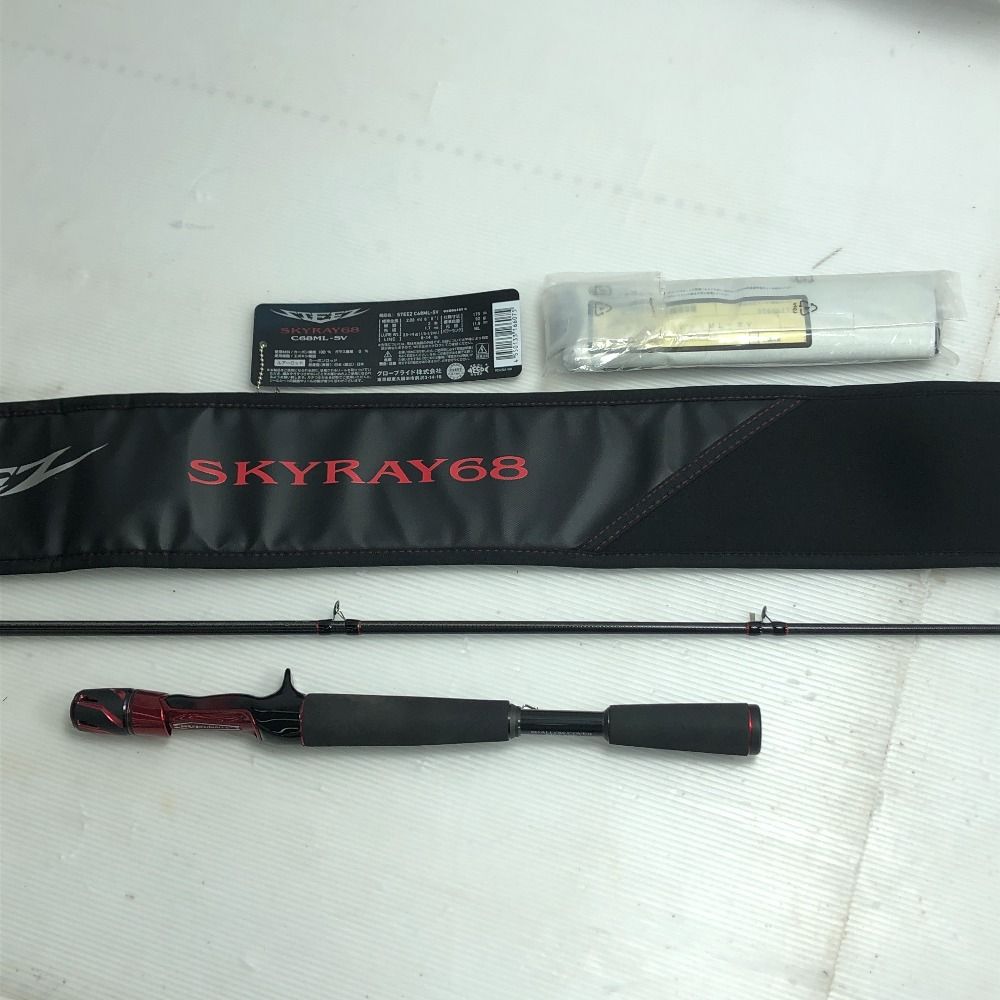 ΣΣDAIWA ダイワ スティーズ STEEZ C68ML-SV SKYRAY 68 竿袋付き ルアーロッド 目立った傷や汚れなし - メルカリ