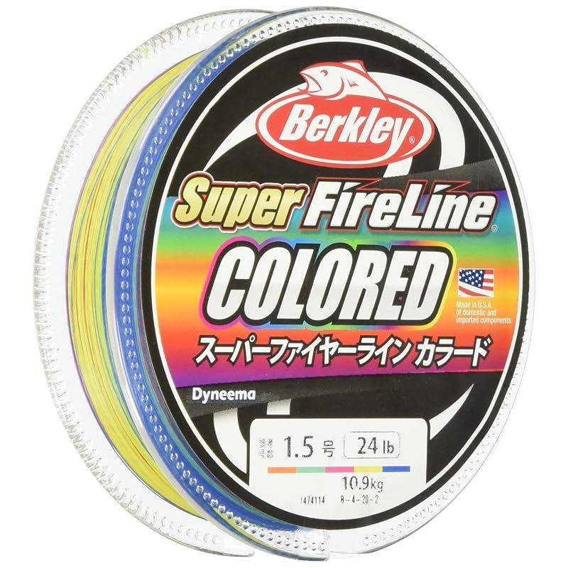 スーパーファイヤーライン　カラード　1.5号 24lb 600m スーパーファイヤーライン1.5号 24LB 100M カラード 12連結販売商品