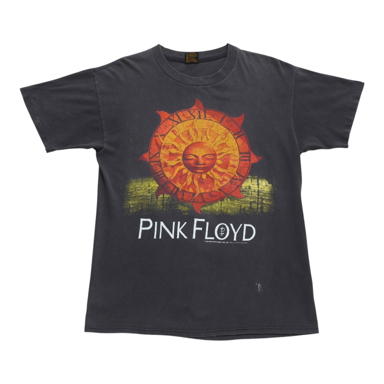 90s PINK FLOYD SUN DIAL ツアー Tシャツ BROCKUM ブラック L - メルカリ