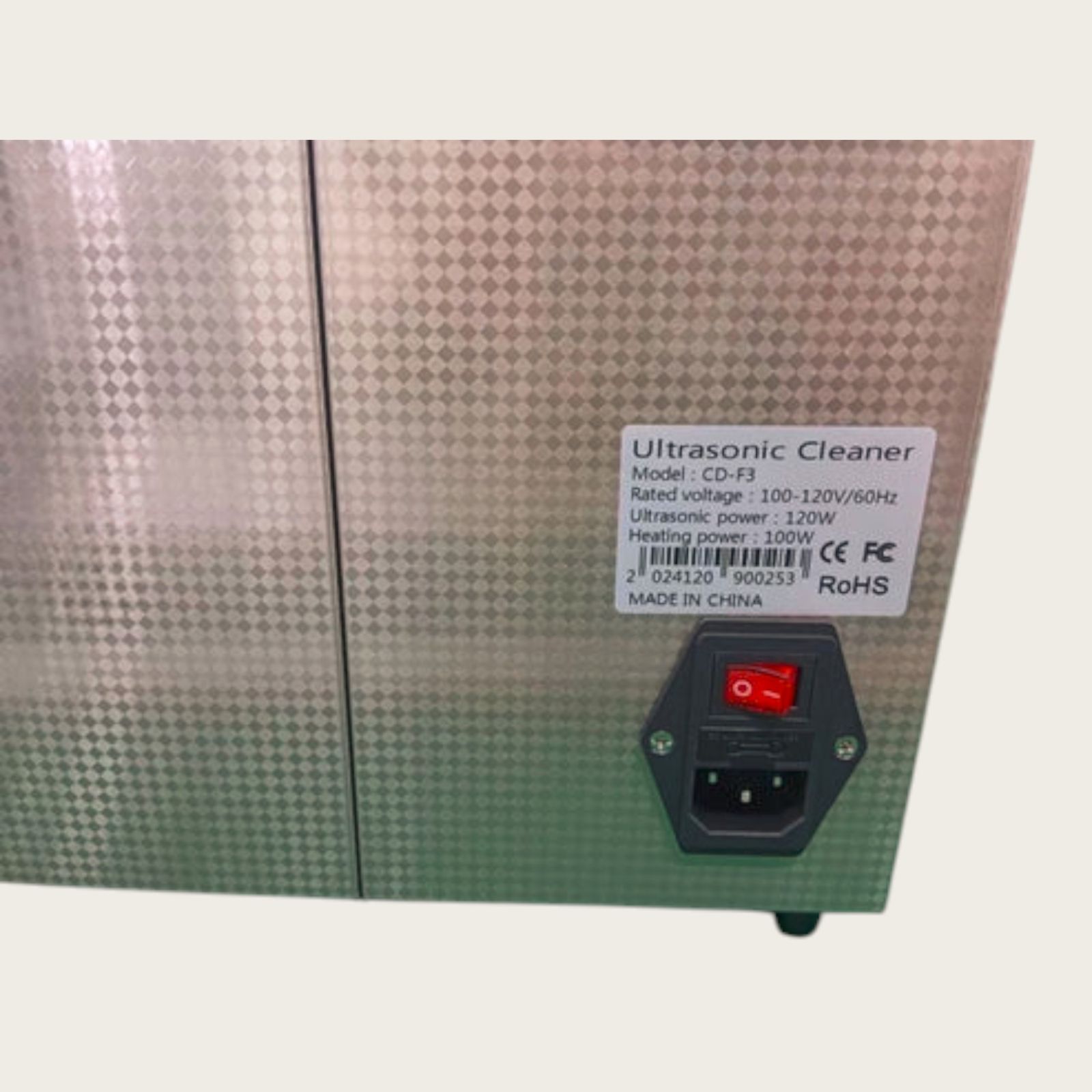 2642 超音波 洗浄器 3L 業務用 パワフル 超音波クリーナー タイマー 
