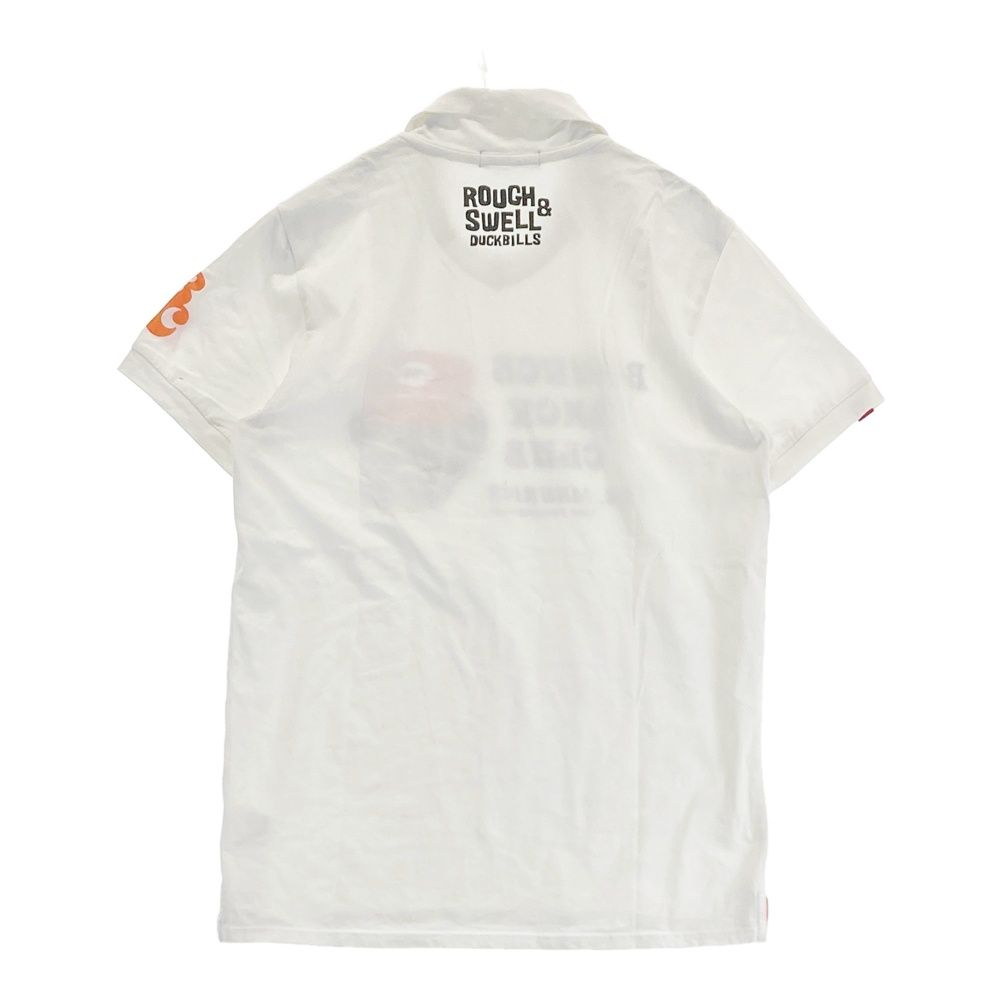 サイズ：M ROUGH&SWELL ラフアンドスウェル 襟付 半袖Tシャツ