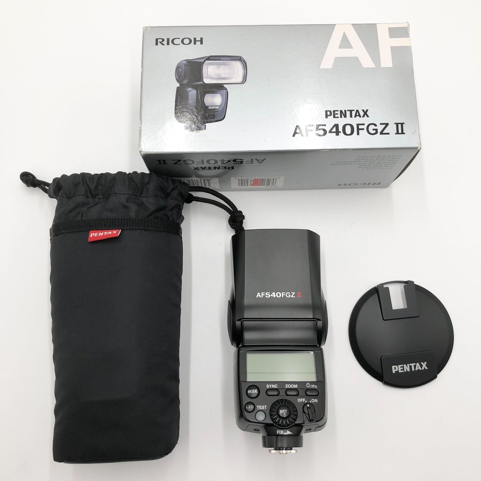 PENTAX オートフラッシュ AF540FGZ II 大光量 ガイドナンバー最大54 | デジタル | 防塵 防滴 | 白色LEDライト| 近距離での動画用ライト | 長秒時の静止画撮影 | メーカー保証1年 30456