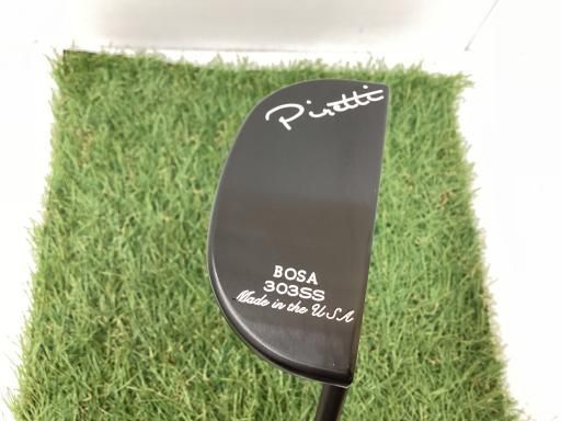 Piretti Piretti MIDNIGHT BLACK BOSA フローネック 34インチ パター PT スチール フレックスその他 メンズ 男性用 右利き 右用 Cランク ゴルフクラブ
