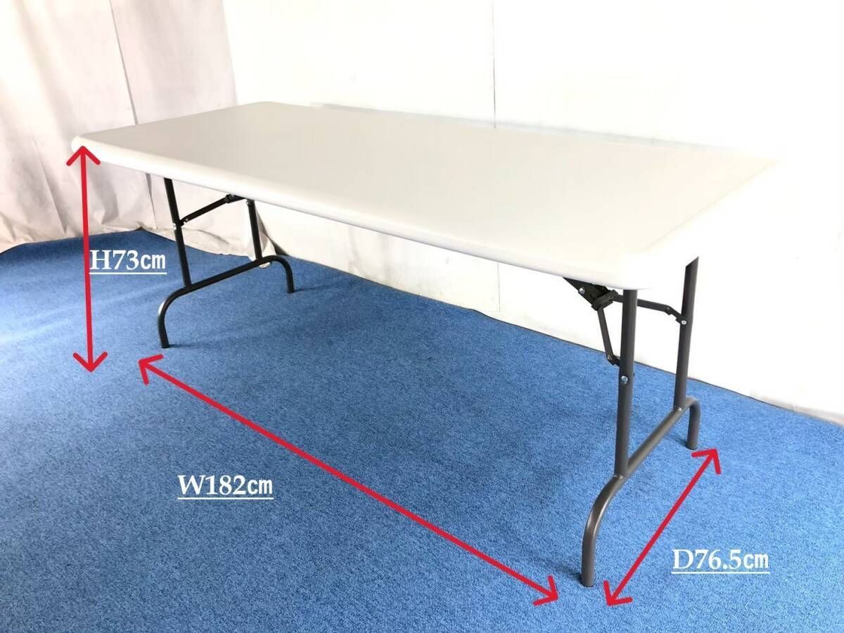 米軍放 ♥品 折りたたみテーブル フォールディングテーブル 会議テーブル 182×76.5×73cmSKILCRAFT T-6178 260 CH13H BG7SK 25