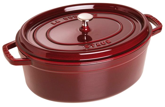 3営業日で発送 STAUB ストウブ ストウブ ピコ ココット オーバル３３㎝ グレナディン RSTD312
