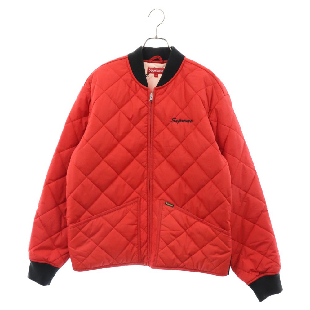 SUPREME (シュプリーム) 19AW dead prez Quilted Work Jacket デッド プレズ キルティング ワークジャケットアウターブルゾン レッド