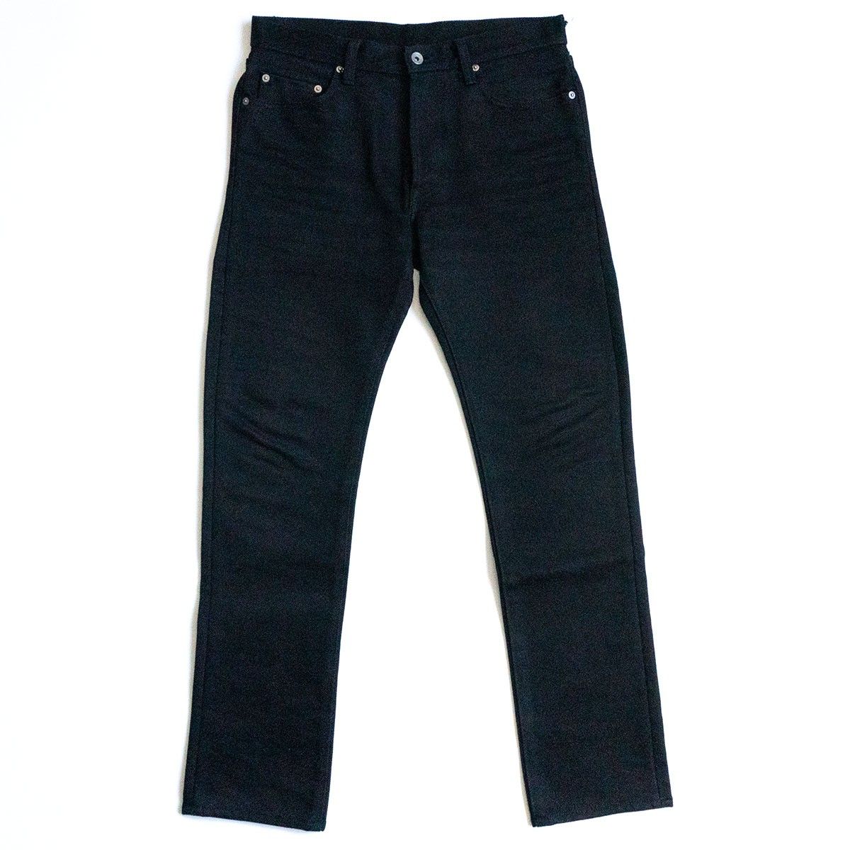 美品】IRON HEART【9555Z 黒鎧 極厚 21oz スーパースリム