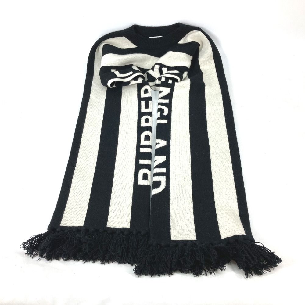 BURBERRY バーバリー マフラー ロゴ ケープレット 8025623 カシミヤ  