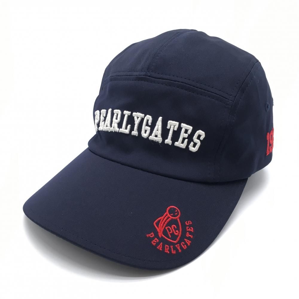 PEARLY GATES パーリーゲイツ ゴルフ キャップ【ネイビー】美品！ PEARLY GATES パーリーゲイツ ゴルフ キャップネイビー美品