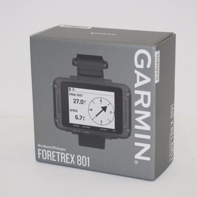 GARMIN ガーミン FORETREX 801 GPSナビゲーター 通電 ボタン動作のみ 済み ゴルフ用品 ∴WS2274