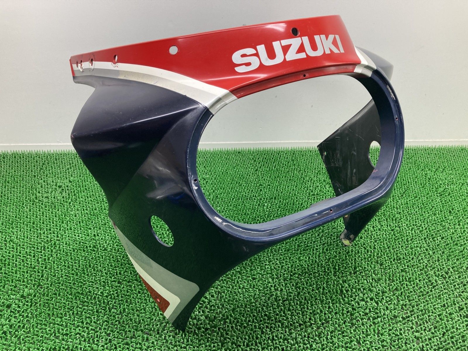 GSX-R750 GSX-R1100 アッパーカウル 赤/黒 06B0 スズキ 純正 バイク