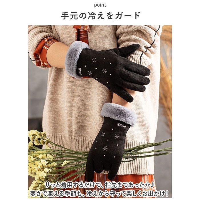 ☆ 防寒手袋 レディース asdfgloves04 手袋 レディース 秋冬 手ぶくろ