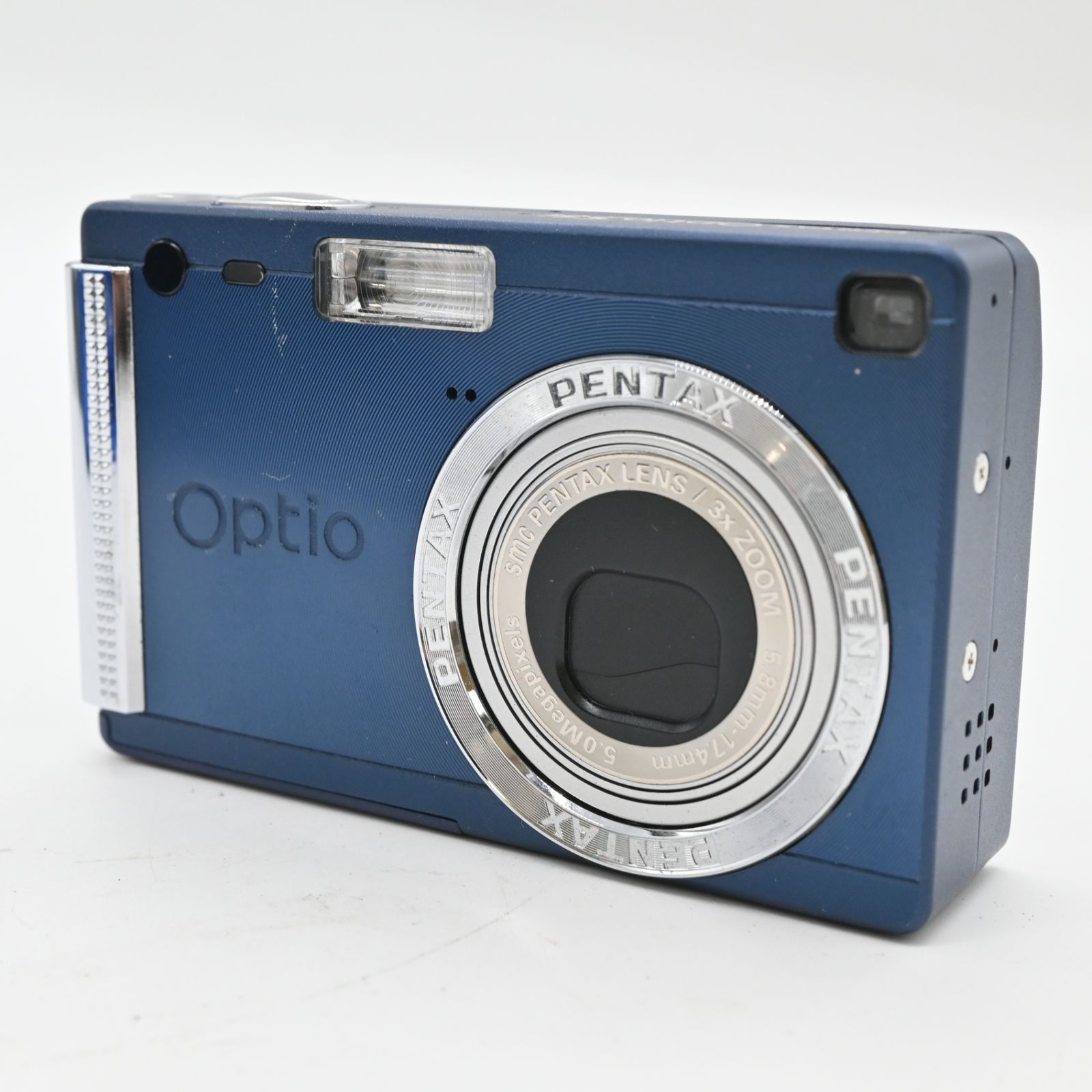 難有品】PENTAX optio S5i デジタルカメラ ブルー - メルカリ