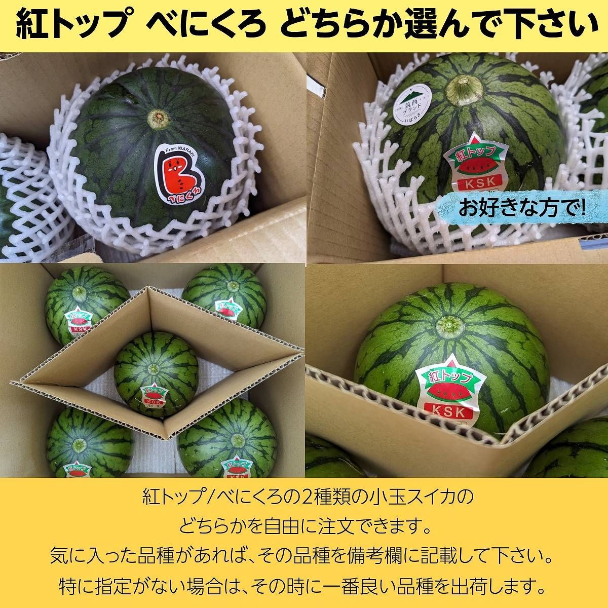 小玉スイカ KSK出荷組合