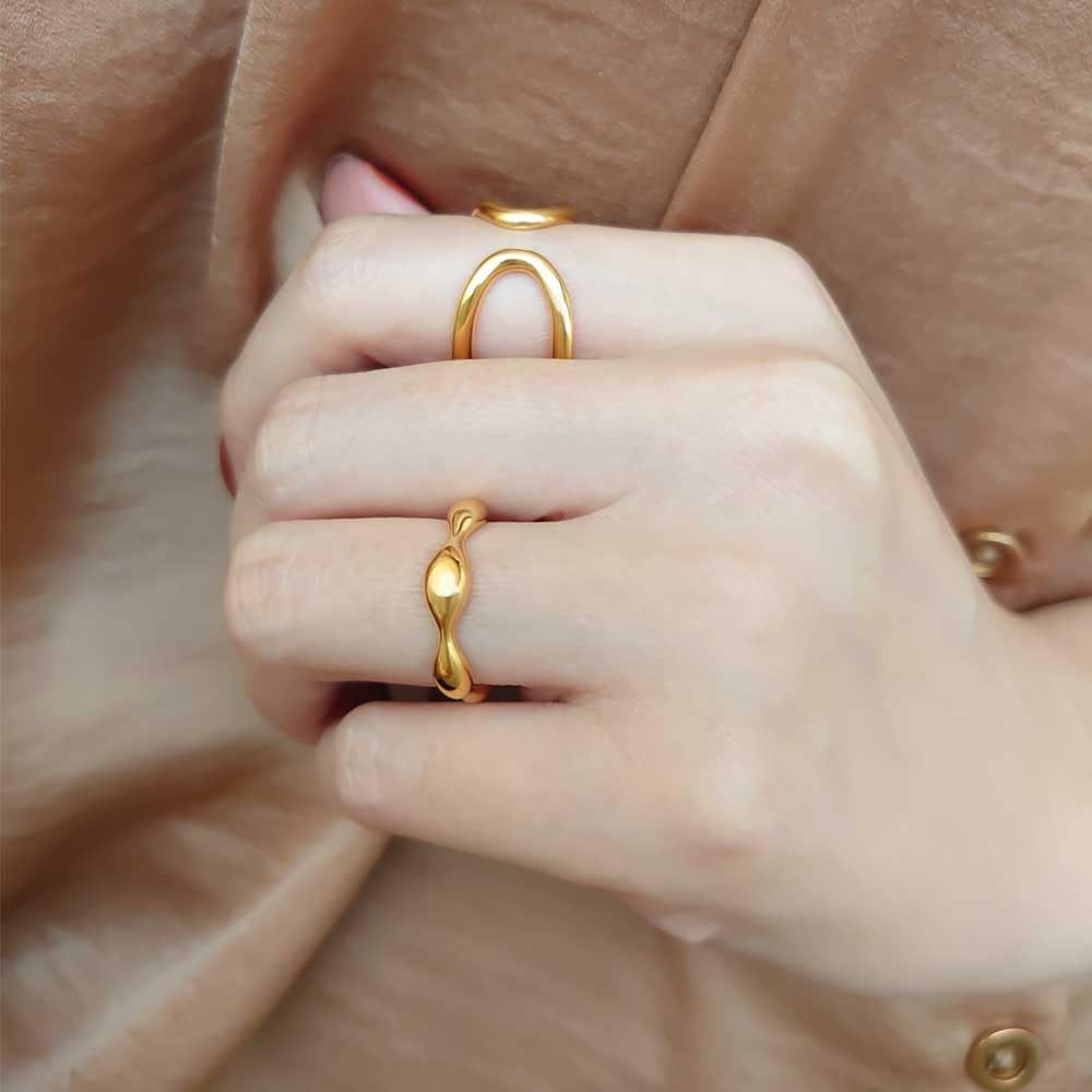 11号 VFRWP20361 リング シルバー925 ゴールドコーティング ウィスプ