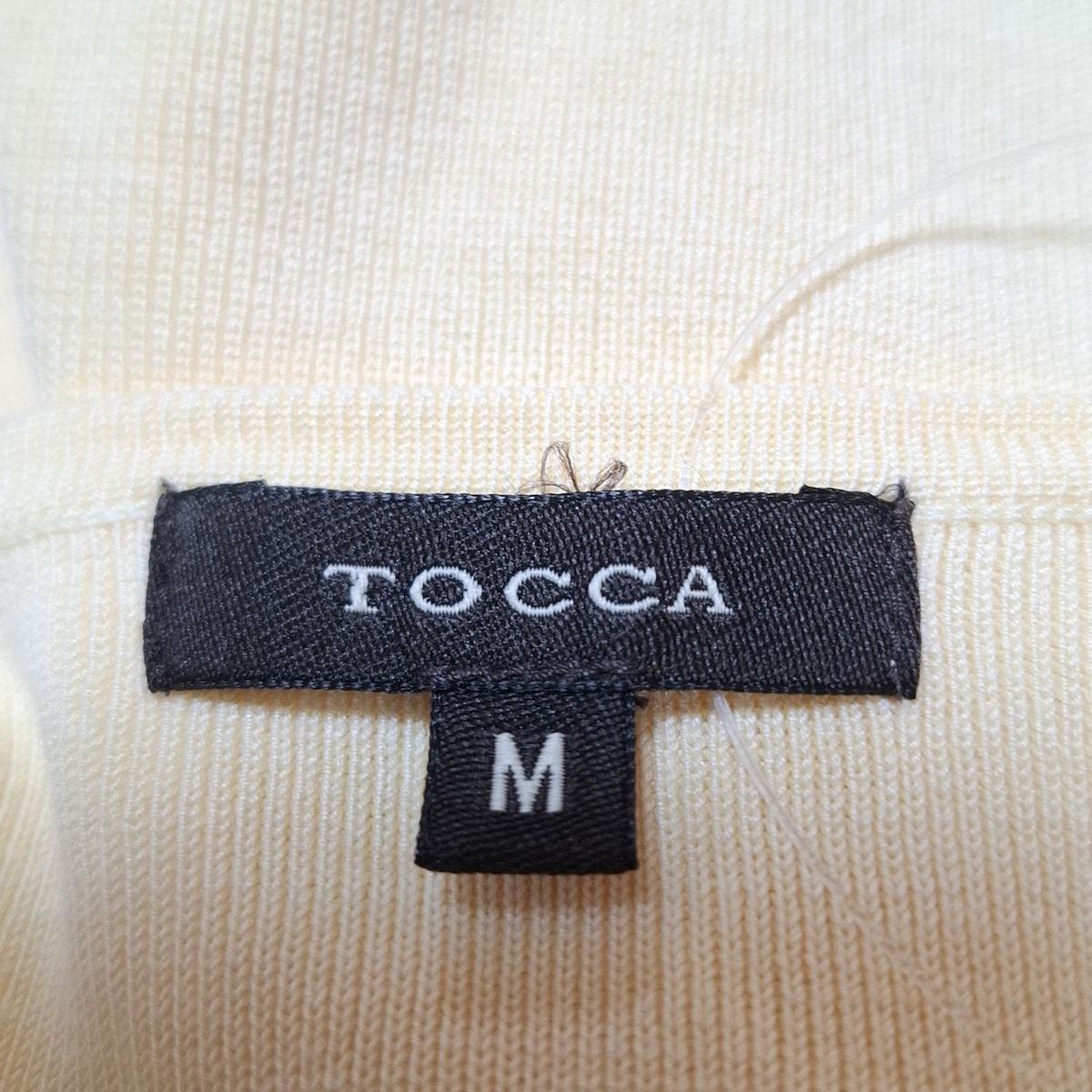TOCCA 2019 トッカ RIPPLE MARK ボレロ アイボリー系 XS TOCCA 2019