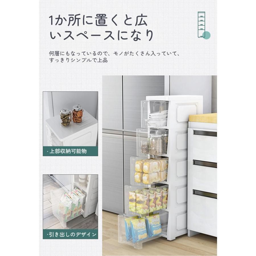 スリムキッチンラック すき間収納